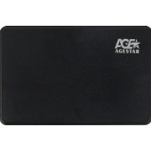 HDD case 2.5" Agestar 3UB2P2 (SATA, USB 3.0) Black