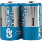 Батарейка (элемент питания) GP PowerPlus Heavy Duty 13C, R20 SR2, 1 штука