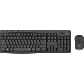 Клавиатура + мышь Logitech Silent Wireless Combo MK295, Black, USB [920-009807]