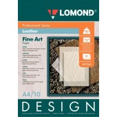 Бумага "Кожа" Lomond 0917041 A4/200г/м2/10л. матовая для струйной печати ярко-белая дизайнерская