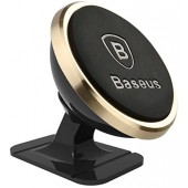 Baseus 360-degree Rotation Magnetic Mount Holder (Paste type) Luxury Gold (SUGENT-NT0V)