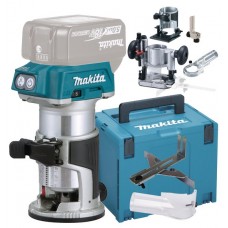 Аккум. фрезер кромочный MAKITA DRT 50 Z в кор. (18.0 В, БЕЗ АККУМУЛЯТОРА, цанга 8 мм, 30000 об/мин, регул. об.)