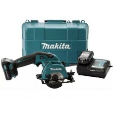Аккум. циркулярная пила MAKITA HS 301 DWAE в чем. (10.8 В, 2 акк., 2.0 А/ч, Li-Ion, 85х15 мм, до 26 мм)