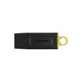128 Gb USB3.2 Kingston DTXM/128GB Exodia M (128 Гб, USB 3.2 Gen 1 Type-A (5 Гбит/сек), с колпачком, пластик, цвет черный)