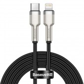 Baseus Cafule Series Metal Data Cable Type-C to iP PD 20W 2m Black (CATLJK-B01)