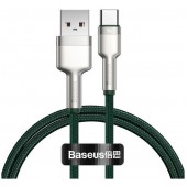 Baseus Cafule Series Metal Data Cable USB to Type-C 40W 1m Green (CATJK-A06)
