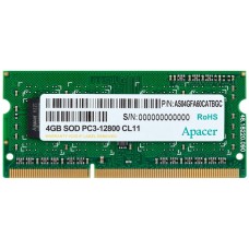Оперативная память SO-DDR-3 4GB PC-12800 Apacer [AS04GFA60CATBGC]