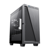 Корпус MicroATX Без БП GameMax M61 (Tempered Glass, Mesh сетка, 1xUSB-A 3.2 5Гбит/с, 1xUSB-C 3.2 5Гбит, 1x120mm Fan, HD Audio+Mic, VGA MAX 340mm, CPU MAX 155mm, пылевые фильтры) Black