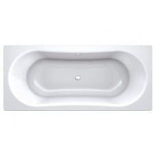 Стальная ванна DUO COMFORT 3,5 180*80 (слив по центру, комплект шумоизоляции)