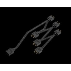 Разветвитель для вентиляторов или LED лент ID-Cooling FS-06 ARGB (1 to 6x3-pin 5V ARGB LED)
