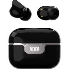 Беспроводные наушники Venso VT-807 (чёрные) (внутриканальные, портативные, Bluetooth 5.1, 10-25000 Гц, быстрая зарядка, время работы 8 ч, с кейсом 40 ч)