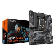 MB Gigabyte B760 GAMING X AX DDR4 Soc-1700 (B760) 3xPCI-Ex16 3xM.2 2.5GbE LAN Wi-Fi 6E BT 5.2 RAID 0/1/5/10 4xDDR4 5333MHz+ HDMI+DP ATX RTL