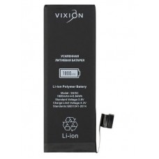 Аккумулятор Vixion для телефона Apple iPhone SE, усиленная 1800мАч, с монтажным скотчем