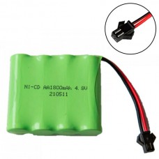 Аккумулятор Ni-Cd 4.8V 1800 mAh AA Flatpack разъем SM