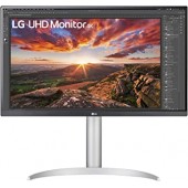 27" LG 27UP850N-W (16:9, 3840x2160, IPS, 60 Гц, AMD FreeSync, динамики, интерфейсы HDMI+DisplayPort+USB Type-C, регулировка высоты, портретный режим)