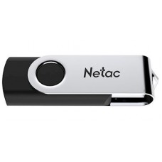 128 Gb USB3.0 Netac U505 NT03U505N-128G-30BK (32 ГБ, USB 3.2 Gen 1 Type-A (5 Гбит/сек), раскладной корпус, пластик+металл, цвет черный)