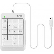 Цифровой блок A4Tech FK13P, WHITE, USB