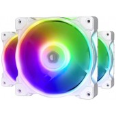 Вентилятор 120mm ID-Cooling ZF-12025-ARGB-SNOW (Белый ,4-pin, 120x120x25мм, 16.3~28.5 дБ,500-1600 об/мин,ARGB)
