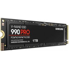 SSD M.2 2280 M PCI Express 4.0 x4 Samsung 1TB 990 Pro Series (MZ-V9P1T0BW) 7450/6900 MBps TLC RTL