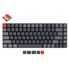 Беспроводная клавиатура Keychron K3 Grey (RGB, Gateron G Pro Red Switch)