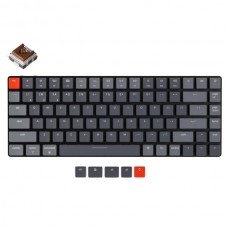 Беспроводная клавиатура Keychron K3 Grey (RGB, Hot-Swap, Keychron Optical Brown Switch)