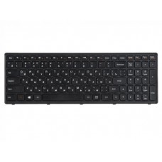 Клавиатура для ноутбука Lenovo IdeaPad Flex 15, G500S, G505S, S500, S510, Z510, черная, рамка черная