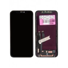Дисплей для Apple iPhone XR в сборе с тачскрином (AAA (TFT)) в сборе, черный с рамкой