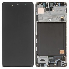 Дисплей для Samsung A515F, A516F, M317F Galaxy A51, A51 5G, M31s + тачскрин (черный) (In-Cell)