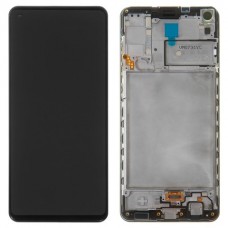 Дисплей (модуль) для Samsung Galaxy A21S SM-A217F в сборе с тачскрином (PLS) черный