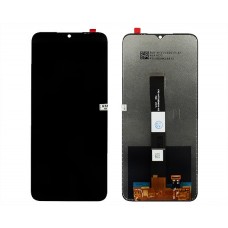 Дисплей для Xiaomi Redmi 9A, 9C, 10A в рамке + тачскрин (черный) 100%
