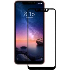 Защитное стекло 3D для Xiaomi Redmi Note 6 Pro, черный (Vixion)