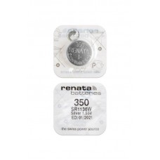 Батарейка (элемент питания) Renata SR1136W 350 (0%Hg), 1 штука