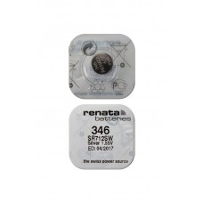 Батарейка (элемент питания) Renata SR712SW 346 (0%Hg)0, 1 штука