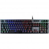 Клавиатура A4Tech Bloody B765 (игровая для ПК, механическая, Light Strike Green, металлическая верхняя панель, интерфейс подключения - USB, подсветка, цвет серый)