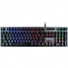 Клавиатура A4Tech Bloody B765 (игровая для ПК, механическая, Light Strike Green, металлическая верхняя панель, интерфейс подключения - USB, подсветка, цвет серый)