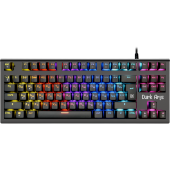 Клавиатура Defender Dark Arts GK-375 RU (45375) (игровая для ПК, механическая, Outemu Red, ход линейный, пластик, интерфейс подключения - USB, подсветка, цвет черный)