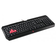 Клавиатура A4Tech Bloody Q100 Black USB (игровая для ПК, интерфейс подключения - USB, влагозащита, цвет черный)