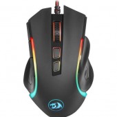 Игровая мышь Redragon Griffin (75093) (полноразмерная игровая мышь для ПК, проводная USB, сенсор оптический 7200 dpi, 8 кнопок, колесо с нажатием, цвет черный)