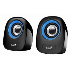 Колонки Genius SP-Q160 <Blue> (2x3W, питание от USB) (31730027403)