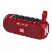 Колонка T&G TG182 Red (2x5W, Bluetooth, microSD, USB, FM, Li-Ion)