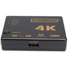 Orient <HS0301H-IR> HDMI Switcher (3in -> 1out, ver1.4, ПДУ)