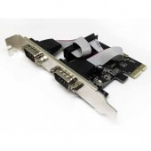 Espada <PCIe2SWCH> (OEM) PCI-Ex1, 2xCOM9M