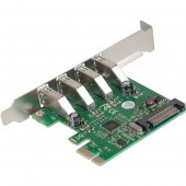 ExeGate EXE-314 (OEM) PCI-Ex1, USB3.0, 4 port-ext <EX283716RUS>