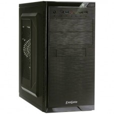 Miditower Exegate <QA-412U> Black MicroATX без БП <EX272749RUS>
