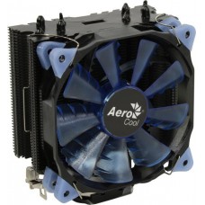 Aerocool Verkho 5 Dark (3пин, 775/1155/2011/2066/AM4-FM1, 15-27дБ, 800-2000об/мин, Al+тепл.трубки)