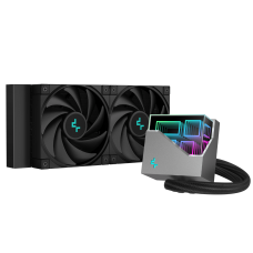 Deepcool <R-LT520-BKAMNF-G-1> INFINITY LT520 вод.охл (4пин,115x/1200/1366/1700/2011/TR4-AM4,32.9дБ,500-2250об/мин)