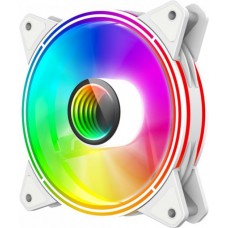 GameMax FN-12Rainbow-Q-Infinity WT (3пин, 120x120x25mm, 22.1дБ,1400об/мин)