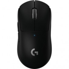 Logitech PRO X SUPERLIGHT Black Wireless Gaming Mouse <910-005880> (RTL) USB 5btn+Roll, беспроводная