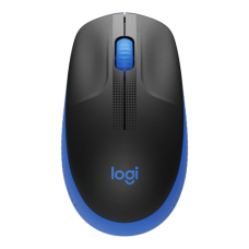 Logitech Wireless Mouse M190 Blue <910-005907> (RTL) USB 3btn+Roll, беспроводная
