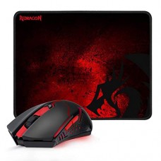 Redragon Wireless Gaming Mouse+коврик <M601WL-BA> (RTL) USB 6btn+Roll <78227>